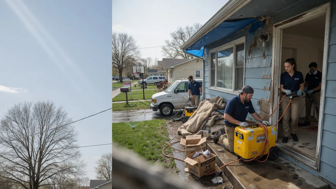 Basement Flood Cleanup in Marshall, NC near me